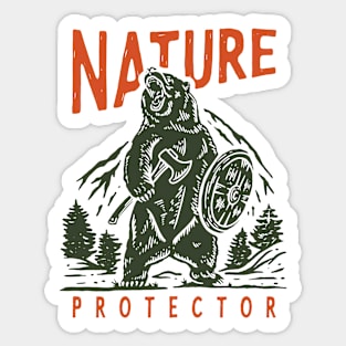 Nature Protector Sticker